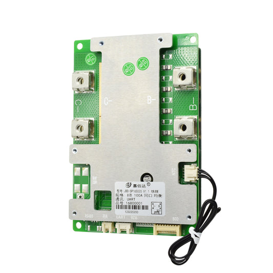 JBD Smart BMS 8S 16S 6~10S 60A 80A 100A Lifepo4 Li-ion for Lithium Iron Battery Pcb with UART RS485 Function/BT Module with Balance Wires Jiabaida BMS